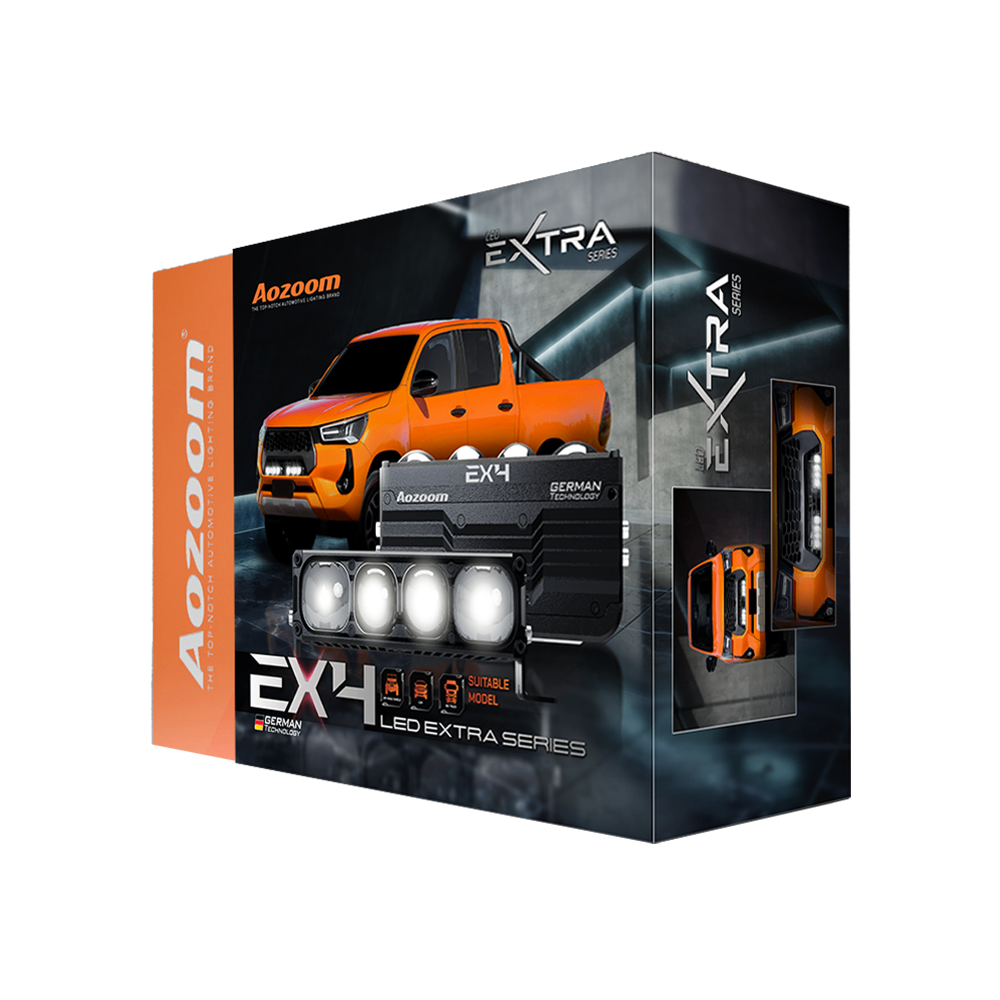 Đèn Trợ Sáng Aozoom EXTRA EX4 108w Nhiệt Màu 5000k BH 2 Năm Giá 1 Đèn