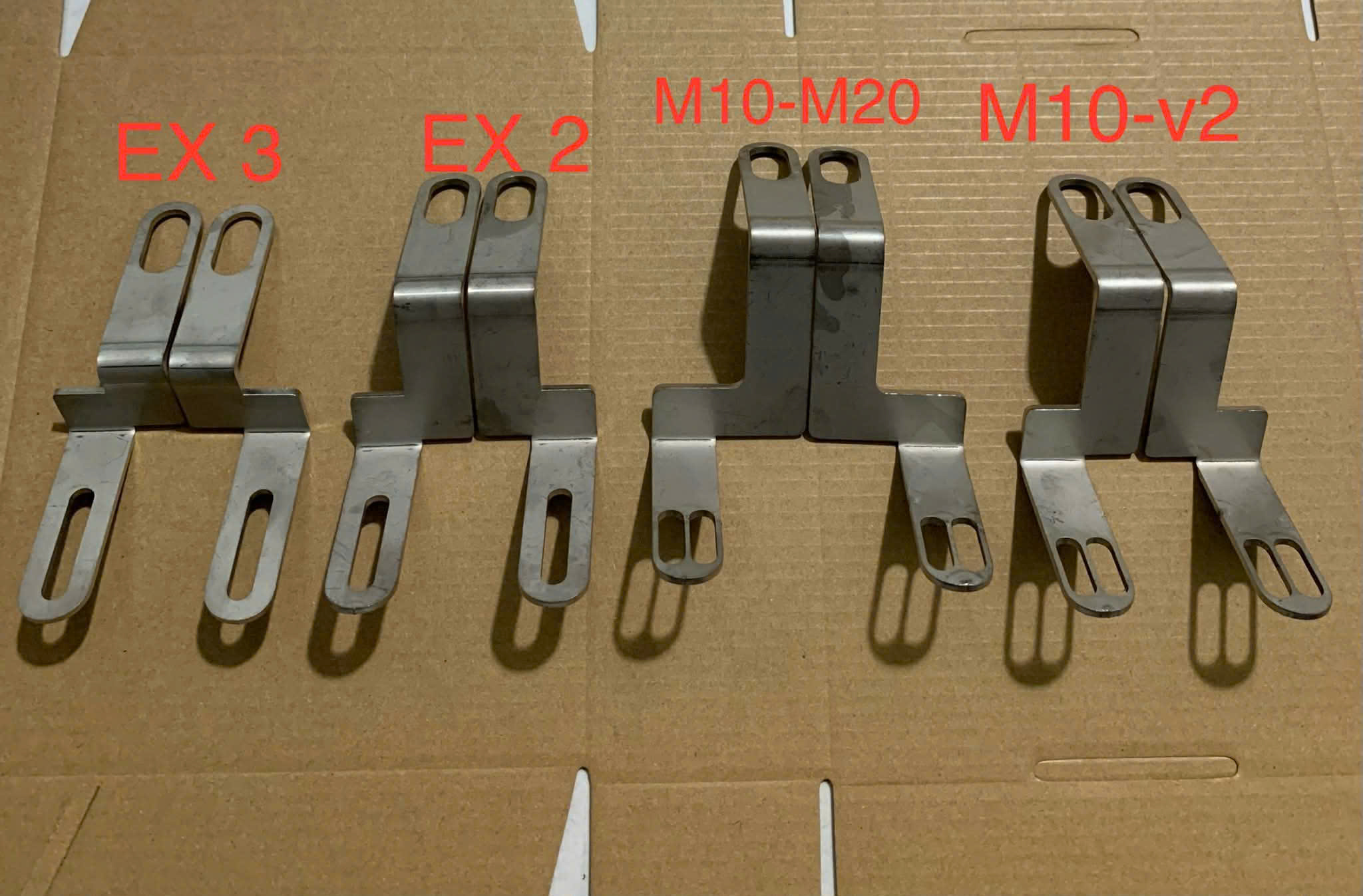 Pát Chảng Ba AB Các Đời Gắn Đèn Trợ Sáng Bi Cầu Mini EX2 Vị Trí Gầm Xe 1 Cặp