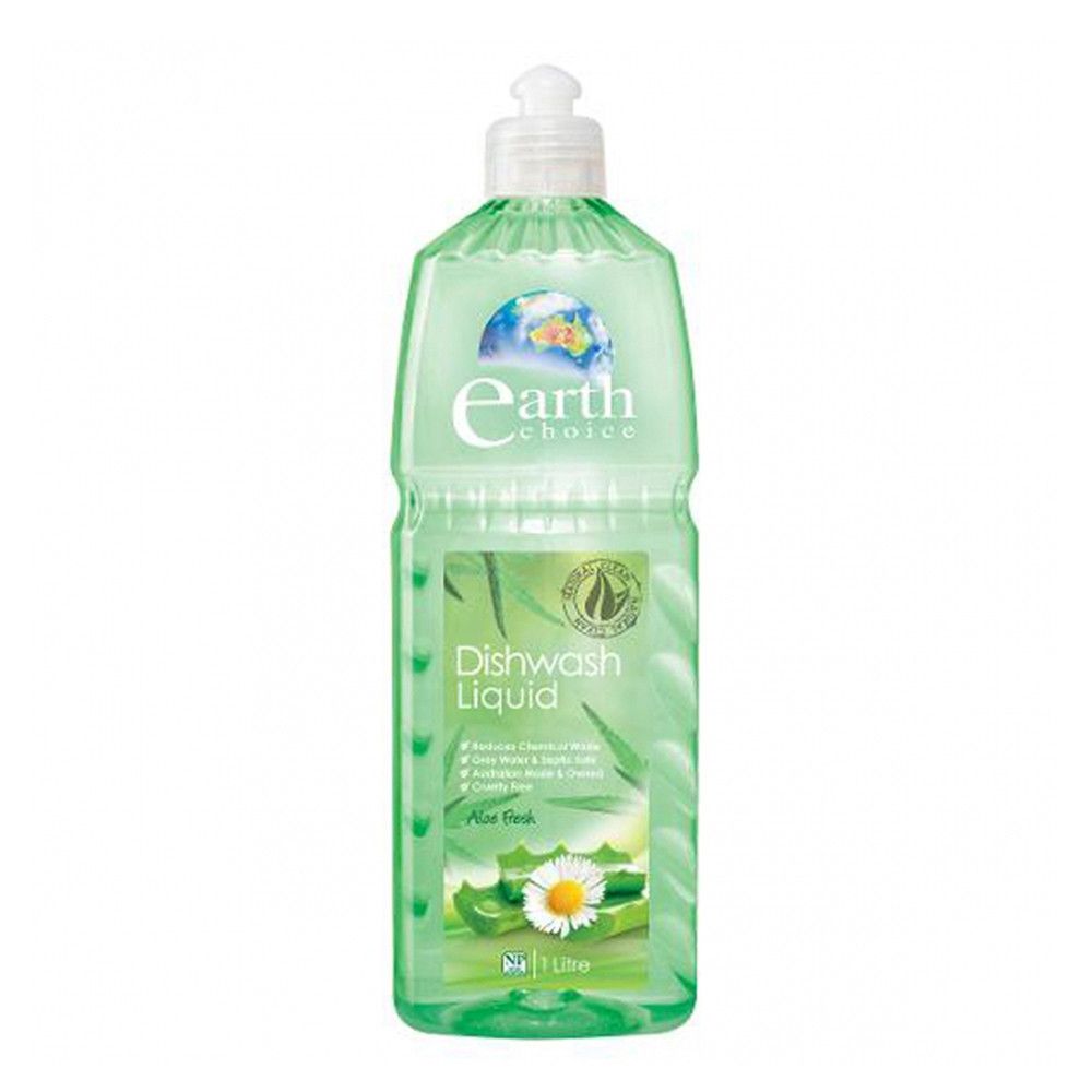 Nước rửa chén cao cấp Earth Choice Aloe Fresh 1L (Úc)