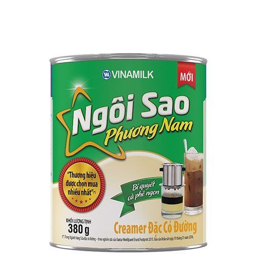 Lon Sữa đặc Vinamilk Ngôi Sao Phương Nam 380g