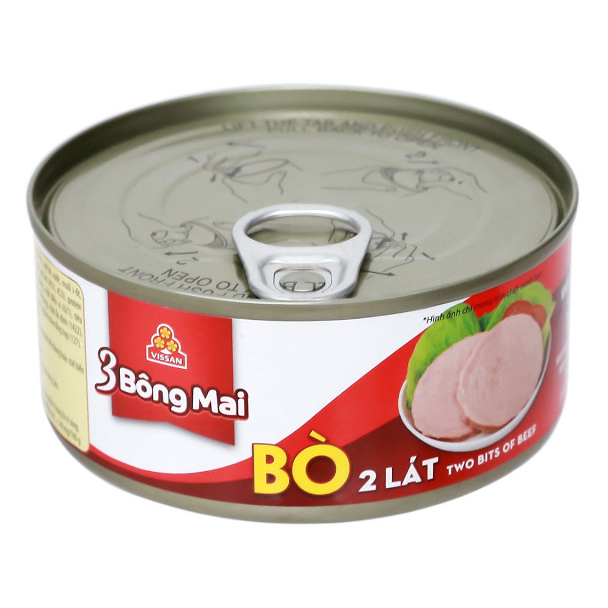 Bò hai lát 3 bông mai Vissan 150g