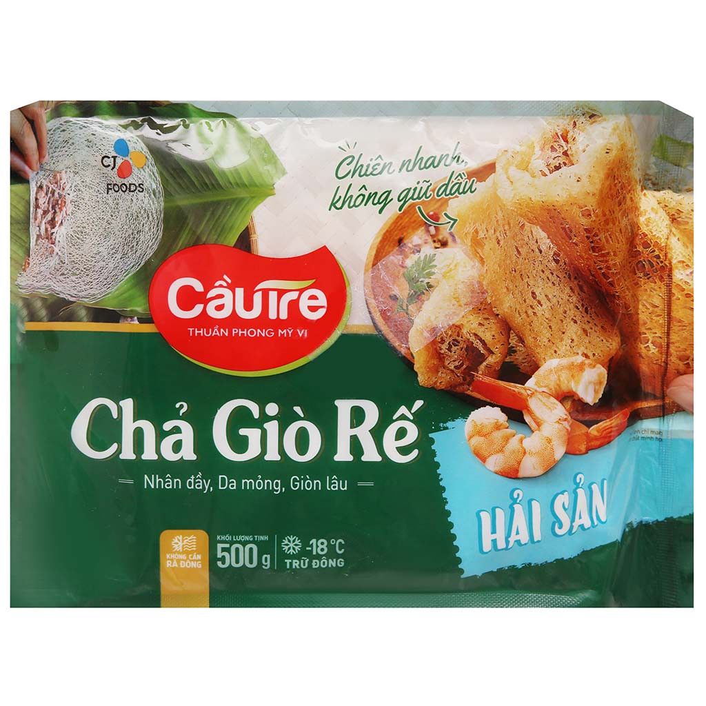 Chả giò rế tôm cua Cầu Tre 500g