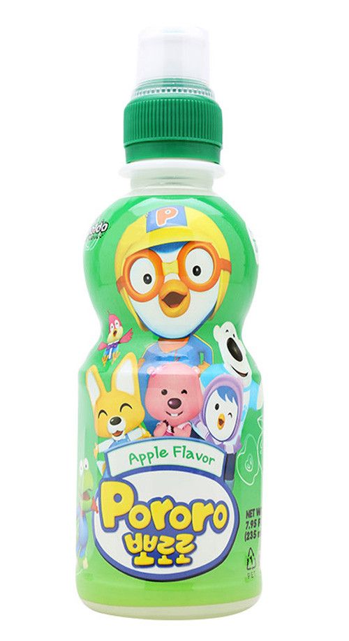 Nước giải khát Pororo hương táo 235ml (Hàn Quốc)