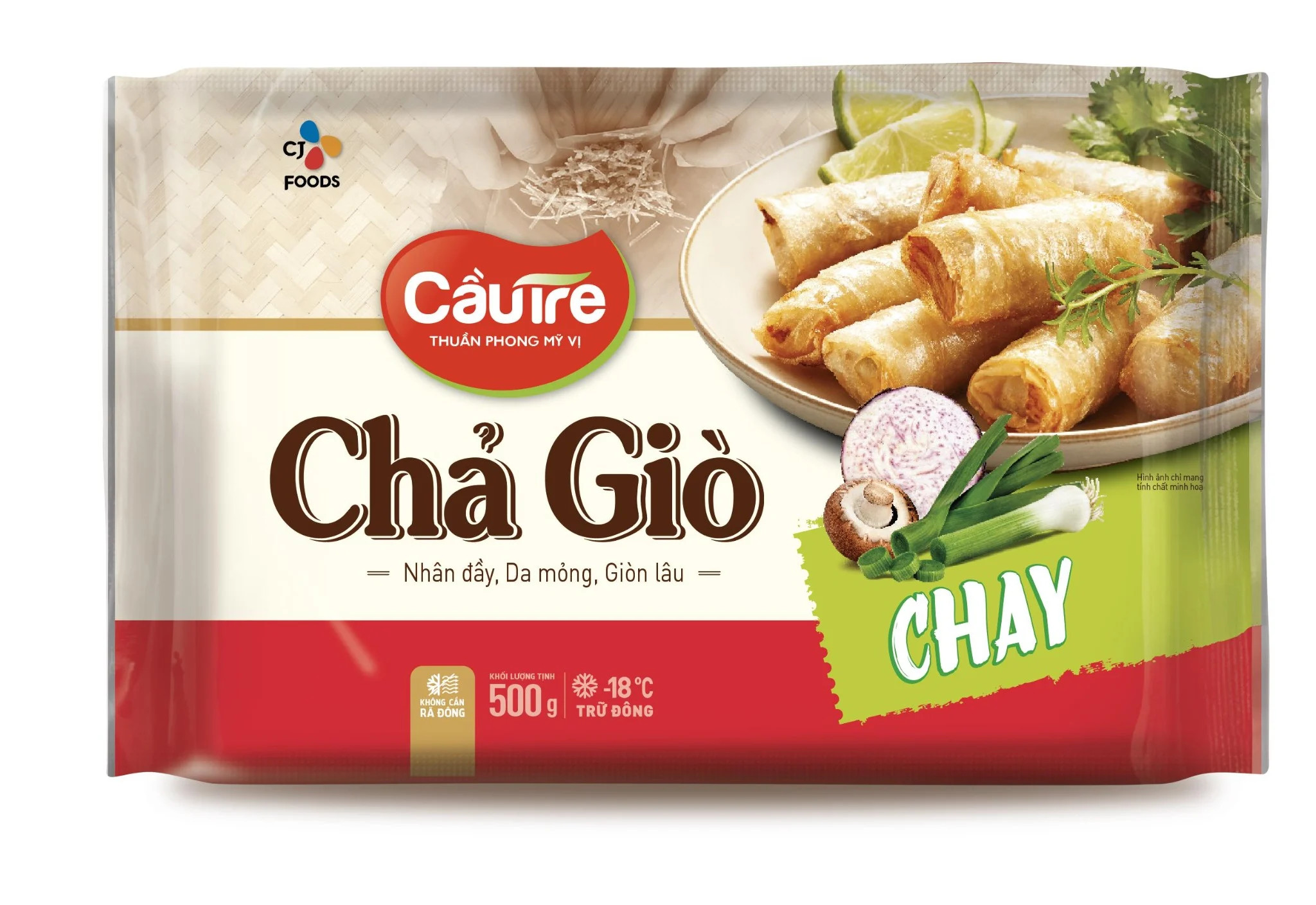 Chả giò Cầu Tre CHAY 500g