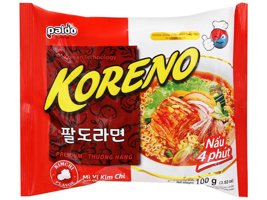 Mì Koreno kim chi 100g