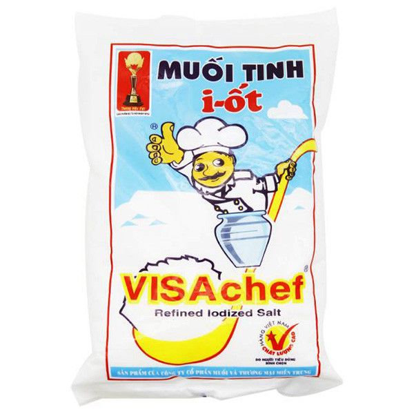 Muối tinh Iot Visachef 1kg