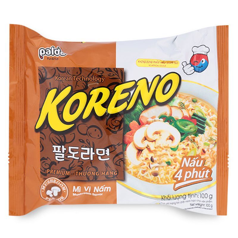 Mì Koreno nấm 100g