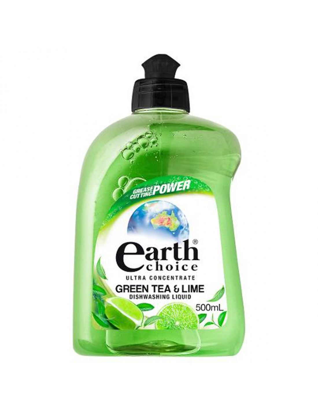 Nước rửa chén đậm đặc Earth Choice hương chanh trà xanh 500ml (Úc)