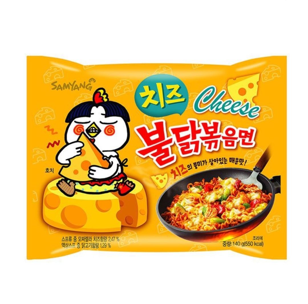 Mì gà SamYang phô mai 140g (Hàn Quốc)