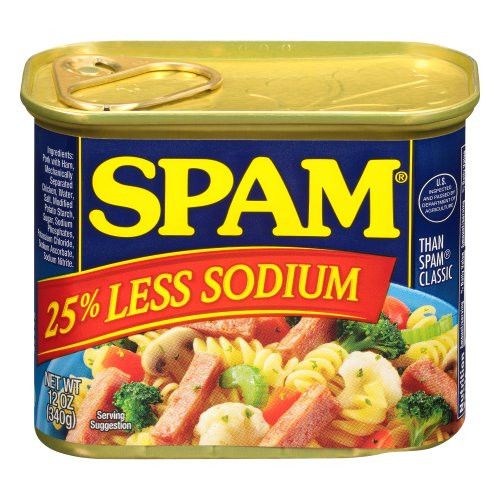 Thịt hộp Spam ít mặn 25% 340g (Mỹ)