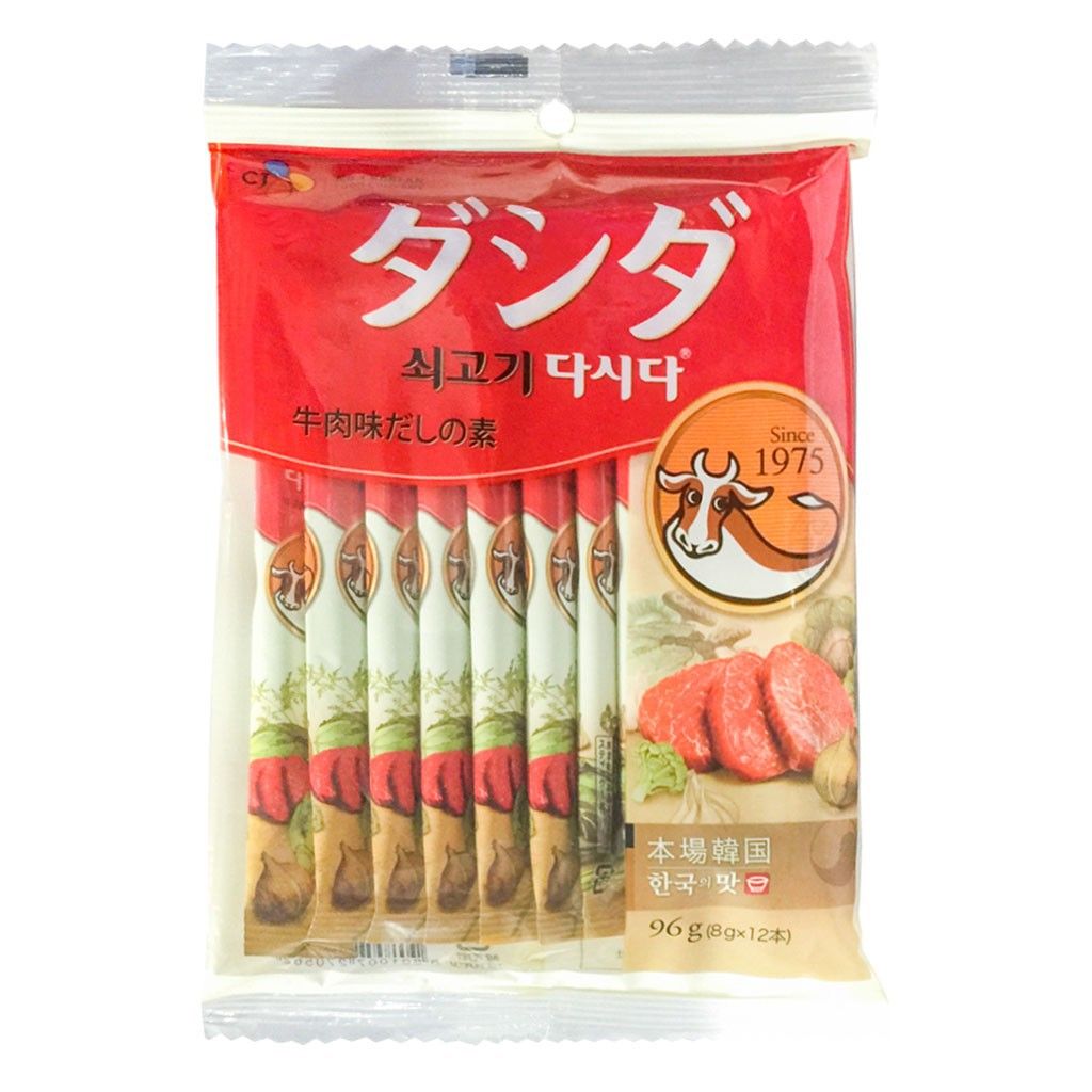 Nêm Hàn - Bột nêm bò dạng ống CJ Food 96g (Hàn Quốc)