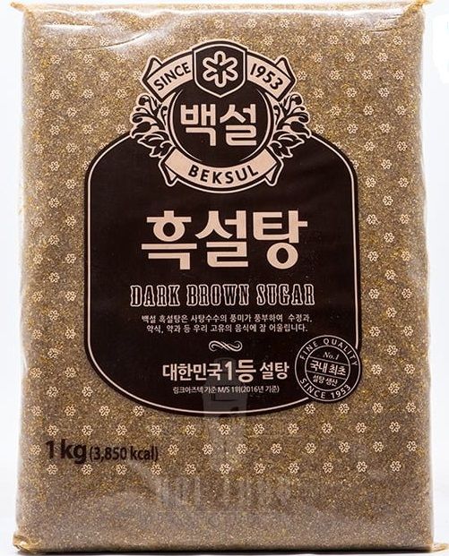 Đường đen Beksul 1kg (Hàn Quốc)