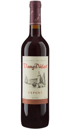 Rượu vang đỏ Đà Lạt Export 750ml