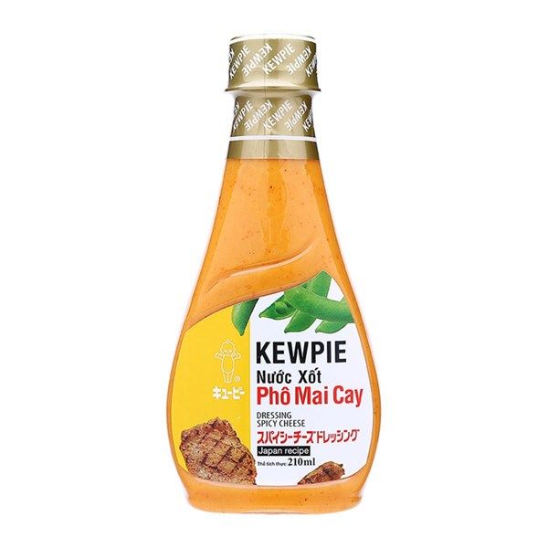 Nước xốt phô mai cay Kewpie 210ml