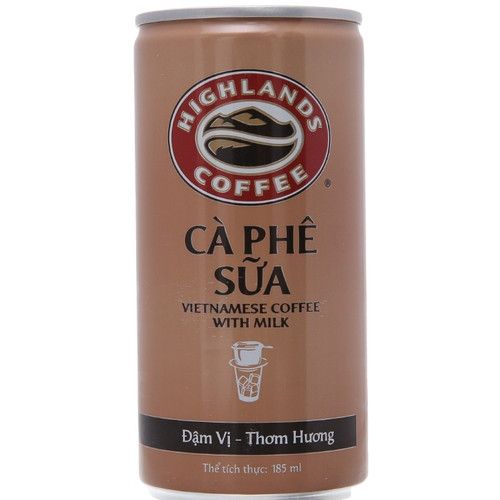 Cafe sữa Highlands 185ml