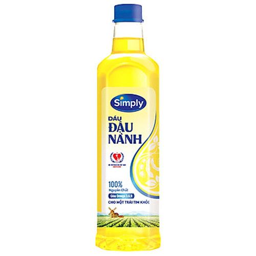 Dầu đậu nành Simply 1L*