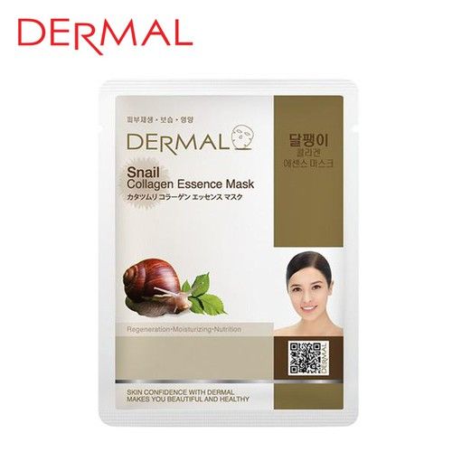 Mặt nạ Dermal tinh chất ốc sên + Collagen 23g (Hàn Quốc)