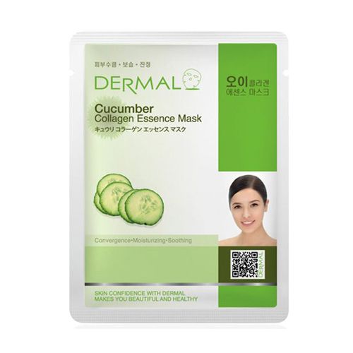 Mặt nạ Dermal tinh chất dưa leo+ Collagen 23g (Hàn Quốc)