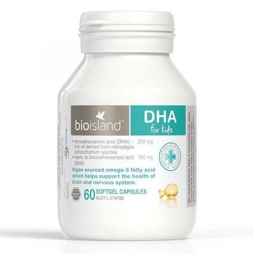 Bioisland DHA cho bé từ 7m 60 viên (Úc)