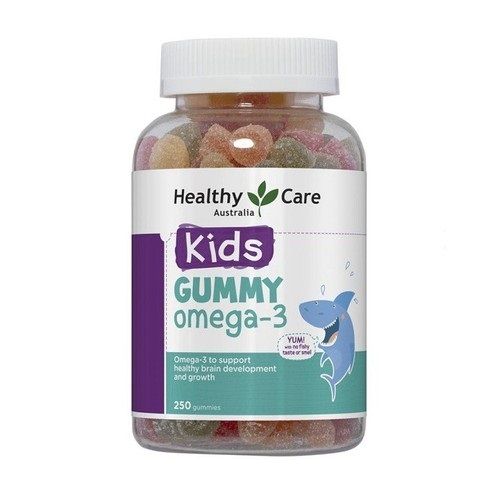 Healthy Care Kids Gummy omega3 cho bé từ 2 tuổi 250 viên (Úc)