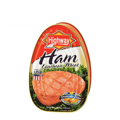 Thịt heo đóng hộp Highway Ham Luncheon meat 454g (Mỹ)