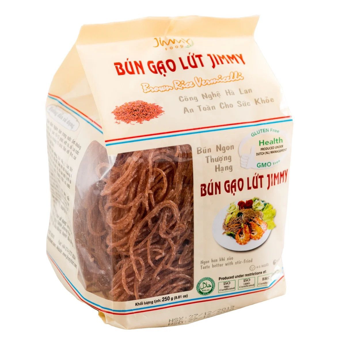 Bún gạo lứt Jimmy 250g