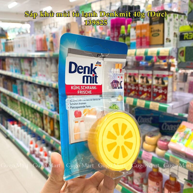 Sáp khử mùi tủ lạnh Denkmit 40g (Đức)