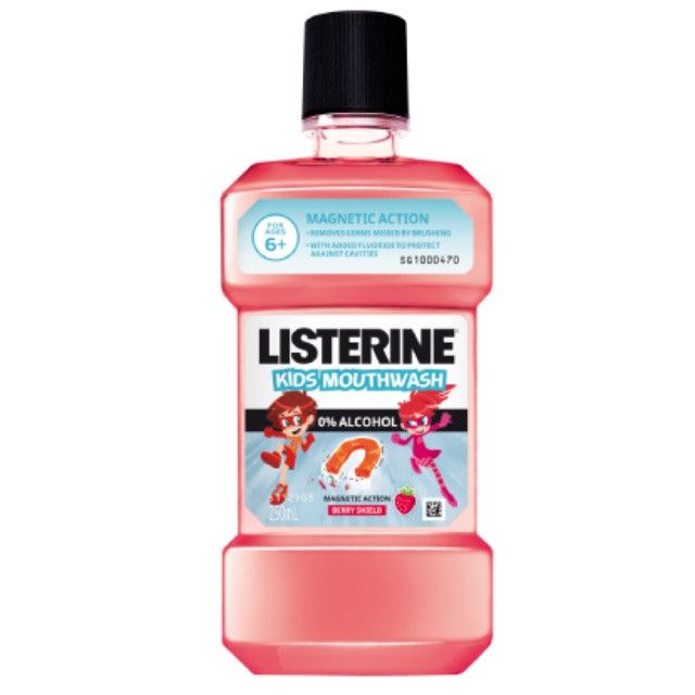 Nước súc miệng Listerine Kids Mouthwash 250ml (Thái Lan)