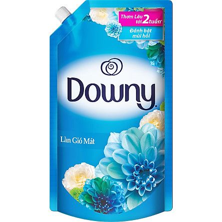 TÚI Nước xả vải Downy làn gió thơm mát 1,5L (Nhật Bản)