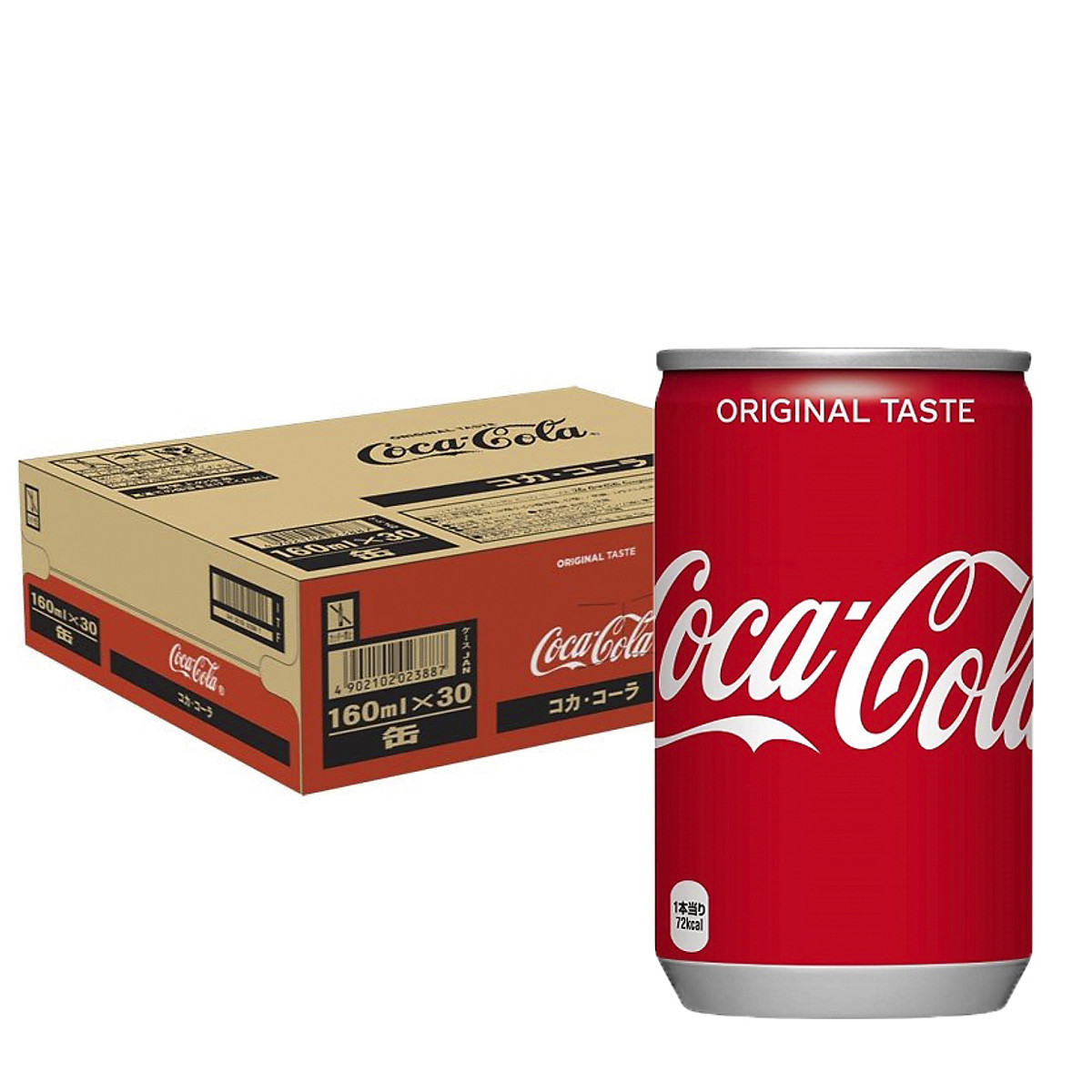 019187THÙNG 30 LON Coca-cola nhí 160ml (Nhật Bản)