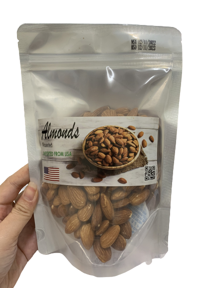 Hạt hạnh nhân Almonds sấy khô tách vỏ Kolala 250g (Mỹ)