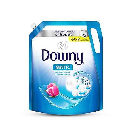 Nước giặt Downy Matic biển xanh thơm mát 2L (Nhật Bản)