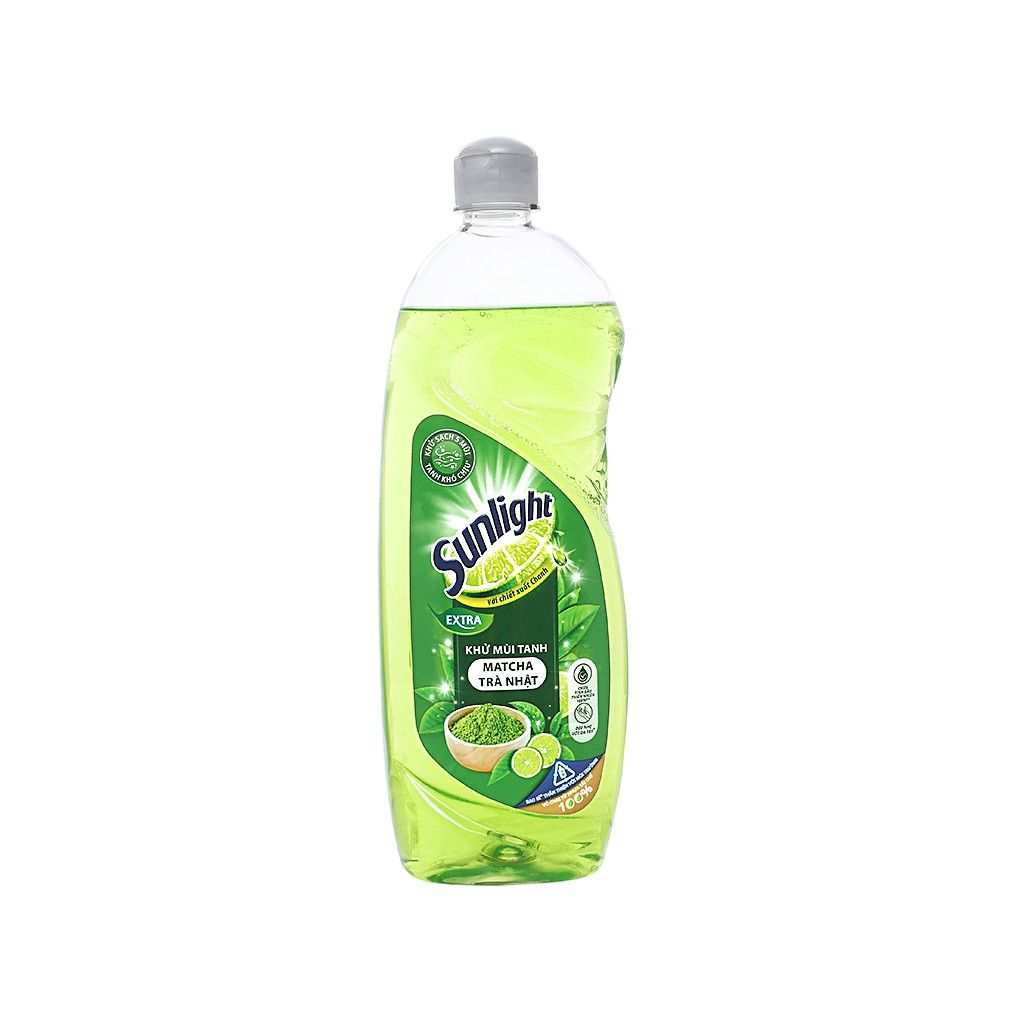 Nước rửa chén Sunlight hương matcha trà nhật 725ml