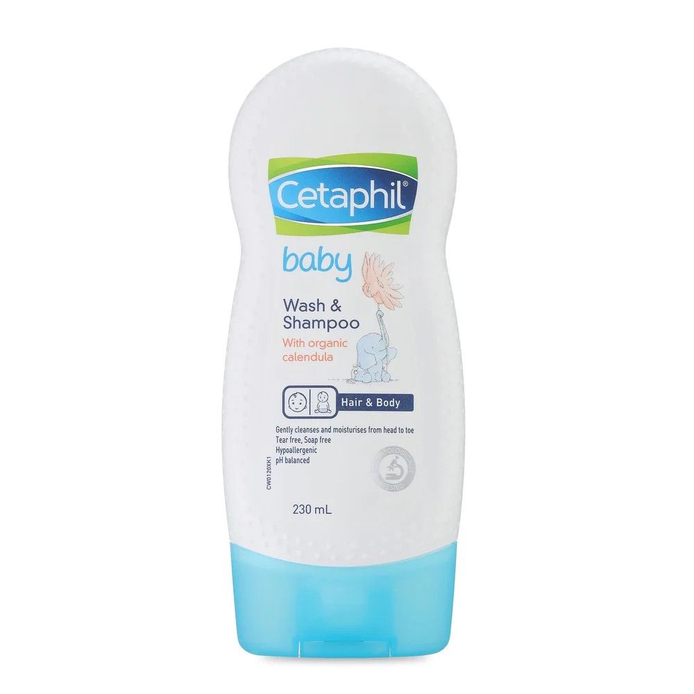 Sữa tắm gội Cetaphil cho bé tinh chất hoa cúc 230ml (Đức)