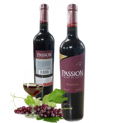 Rượu vang Passion Classic 750ml 13% (Chi Lê)