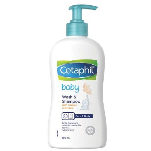 Sữa tắm gội Cetaphil cho bé tinh chất hoa cúc 400ml (Đức)