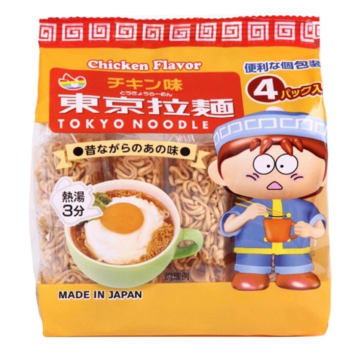 Mì Tokyo ramen vị trứng 112g (Nhật Bản)