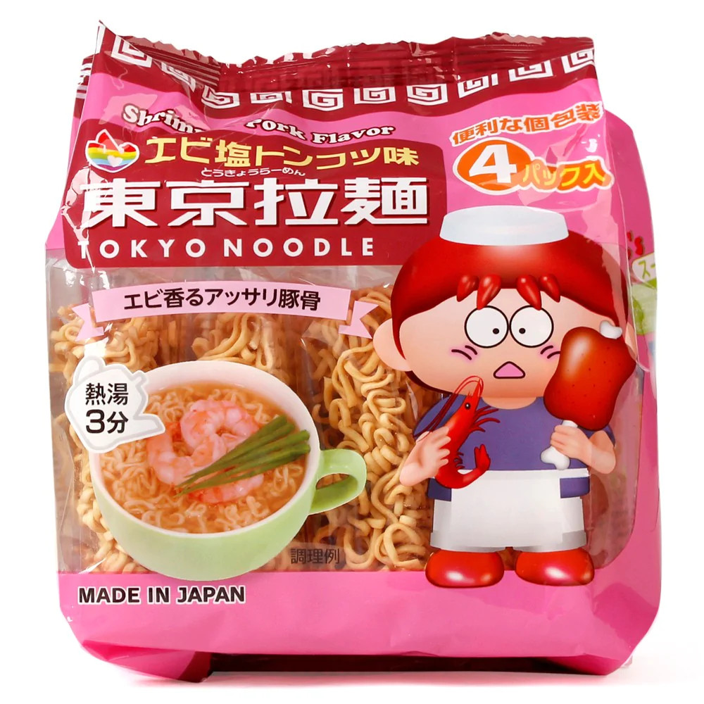 Mì Tokyo ramen vị tôm 112g (Nhật Bản)