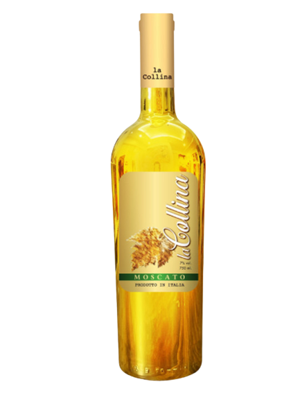 Rượu vang trắng La Collina Moscato 750ml (Ý)