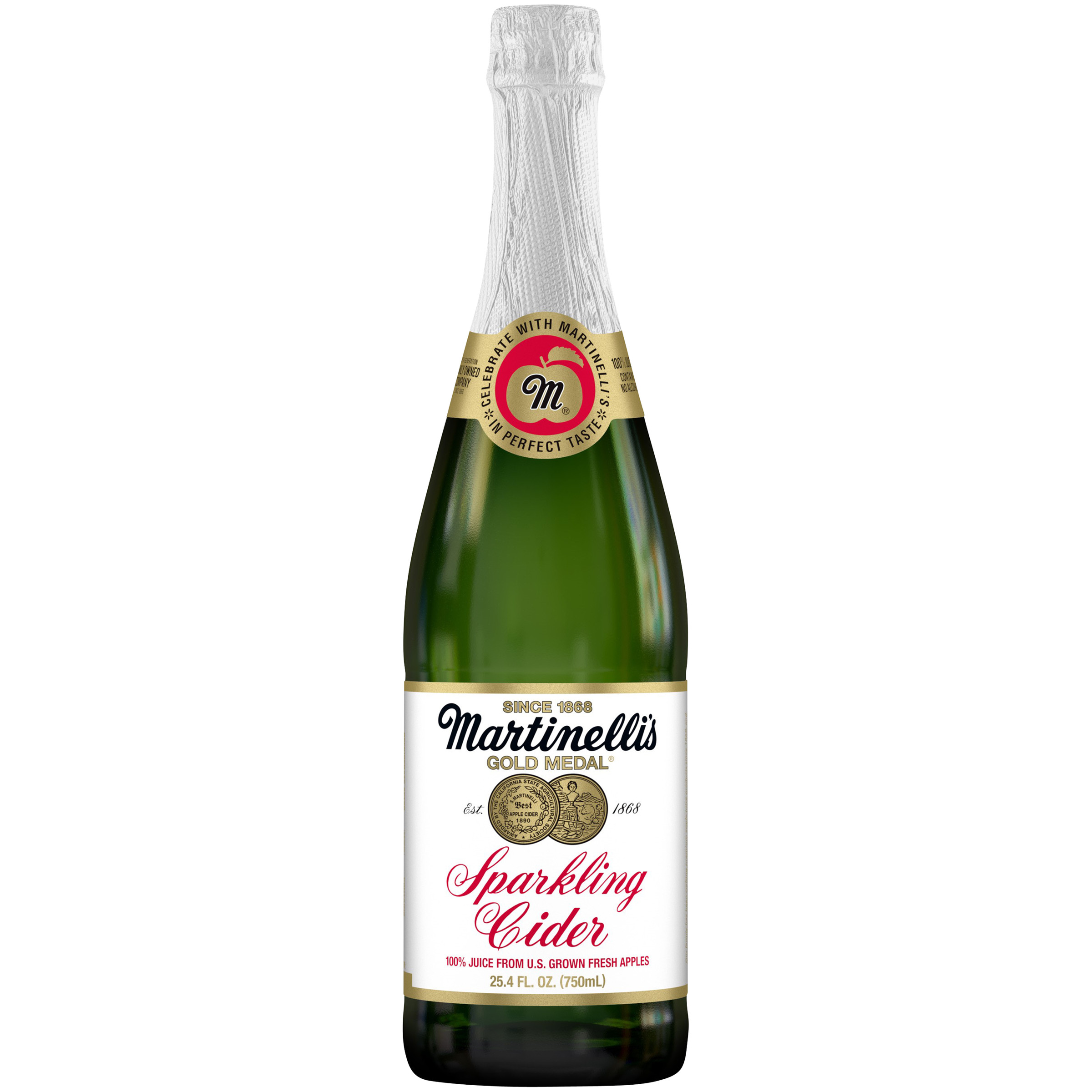 Nước táo có gas Martinelli Sparkling Cider 750ml  (Mỹ)