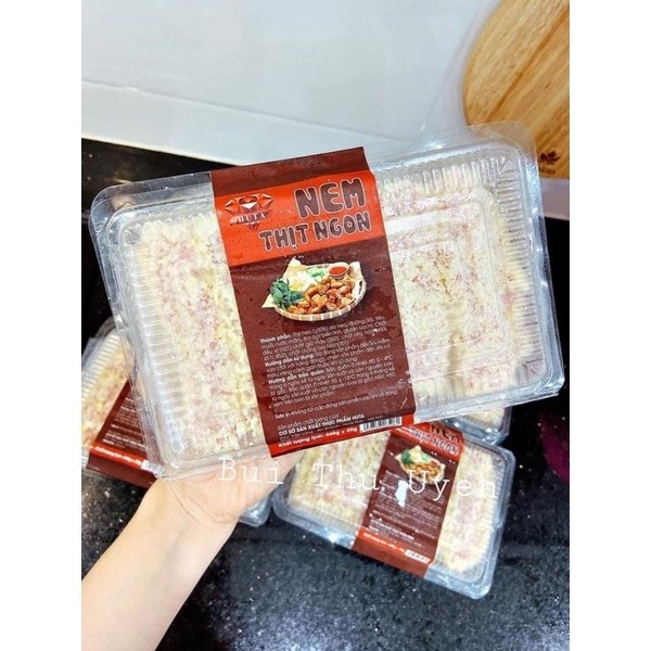 Nem chua rán thịt ngon Hà Nội HUTA 500g