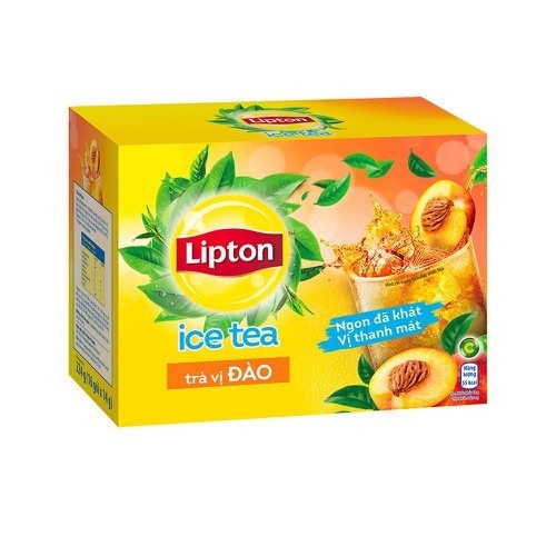 Trà Lipton ice tea vị đào 16x12g