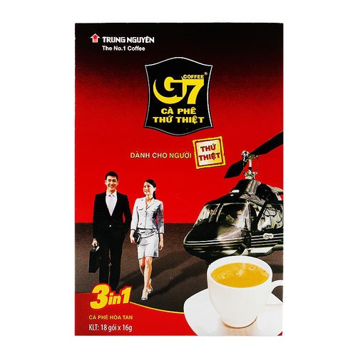 CAFE G7 3in1 hòa tan hộp 18 gói x 16g