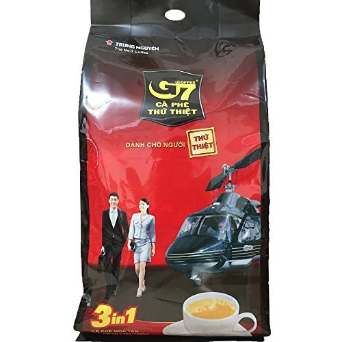 CAFE G7 3in1 - Bịch 100 sticks 16g