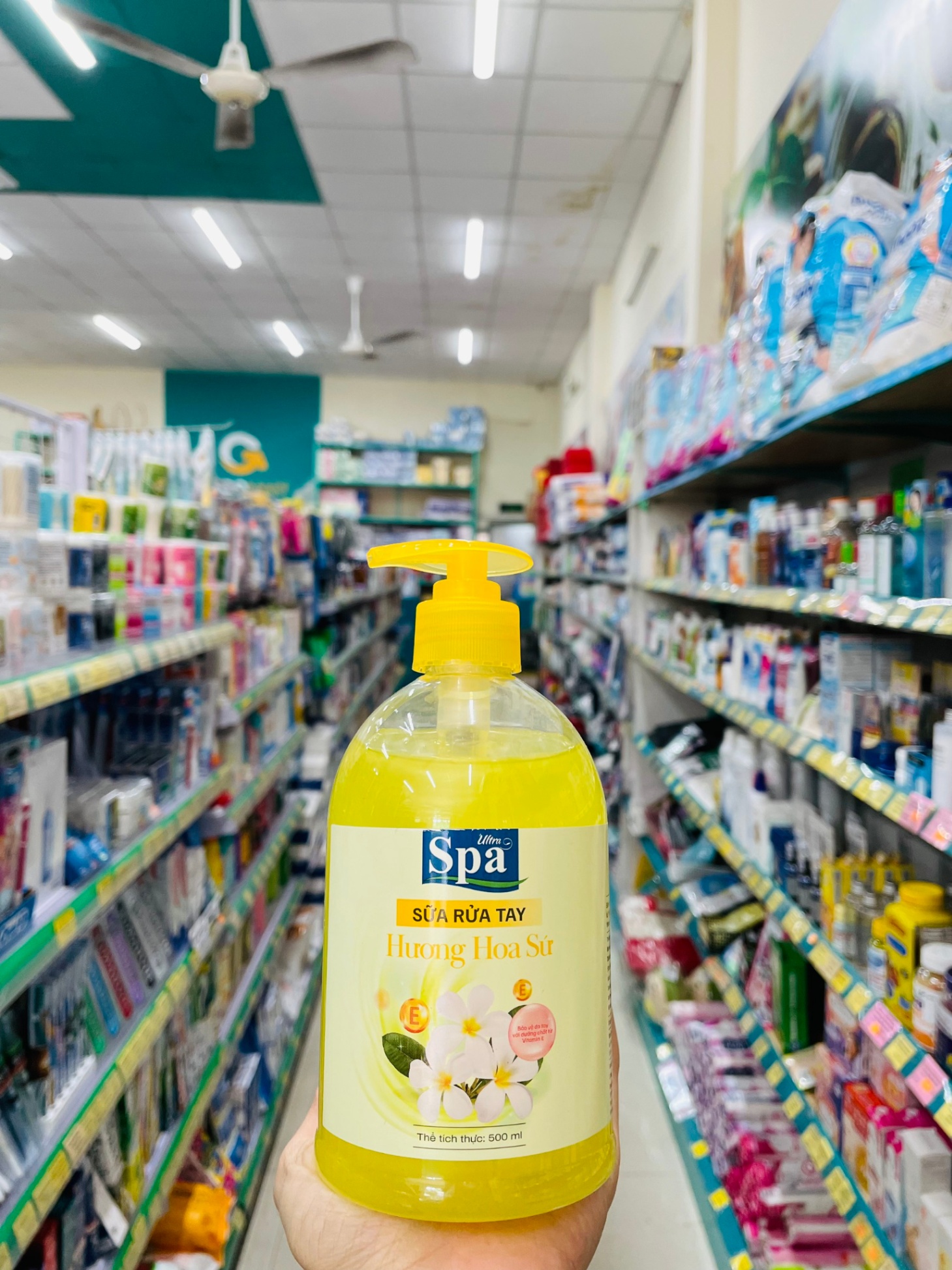 Sữa rửa tay Ultra Spa hương hoa sứ 500ml