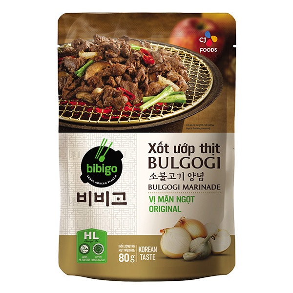 Xốt ướp thịt Bulgogi vị mặn ngọt 80g