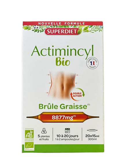 Giảm cân Superdiet Actimincyl Bio 20 ống (Pháp)