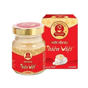 Nước yến Thiên Việt 155 yến có đường 70ml