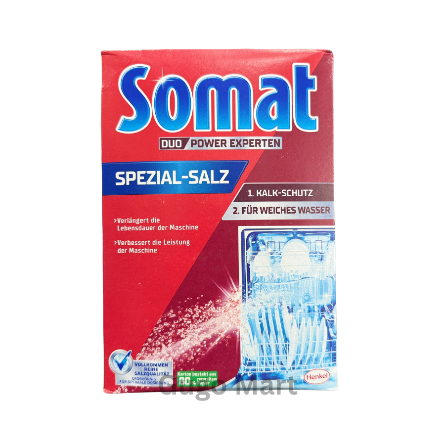 Muối rửa chén Somat specila salt 1,2kg (Đức)