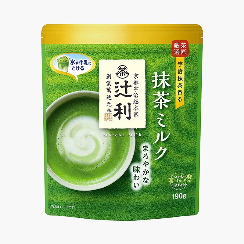 Bột trà sữa trà xanh Uji Matcha Milk Kataoka 190g (Nhật Bản)